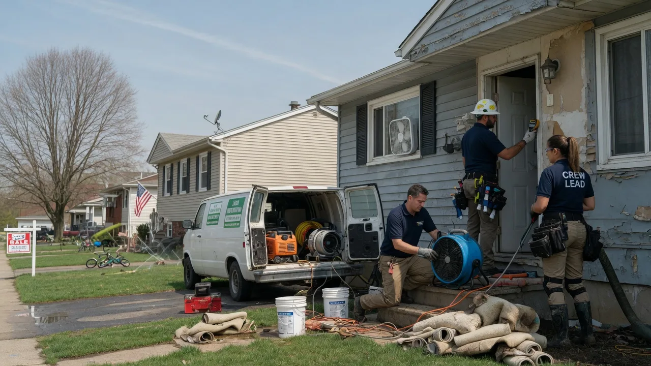Flood Cleanup in Voca, TX near me